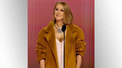 Céline Dion explains the massive coat she wore to the Grammys