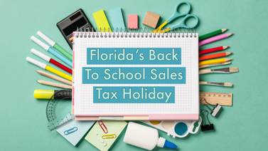 Florida’s Back-To-School Sales Tax Holiday