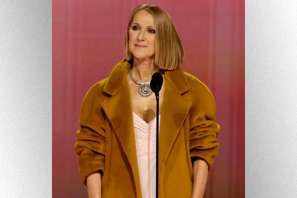 Céline Dion explains the massive coat she wore to the Grammys