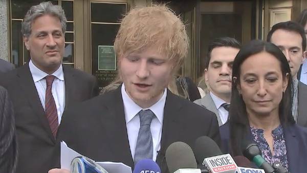 "Let's Get It On" co-writer's family drops appeal of Ed Sheeran copyright case