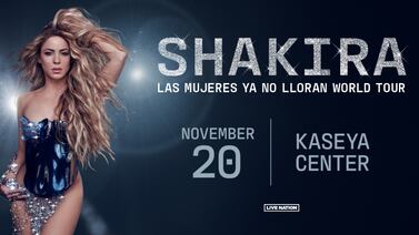 Win tickets to see SHAKIRA!