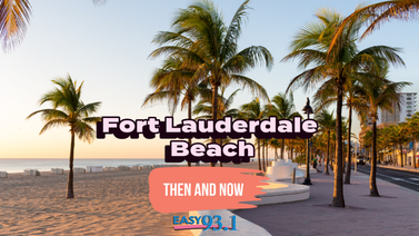 Fort Lauderdale Beach - Then and now! #tbt