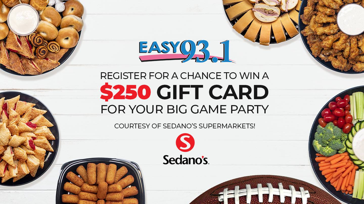 Sedano’s Big Game Day $250 Gift Card Giveaway!