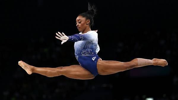 Photos: Simone Biles' final day of competition at Paris Olympics