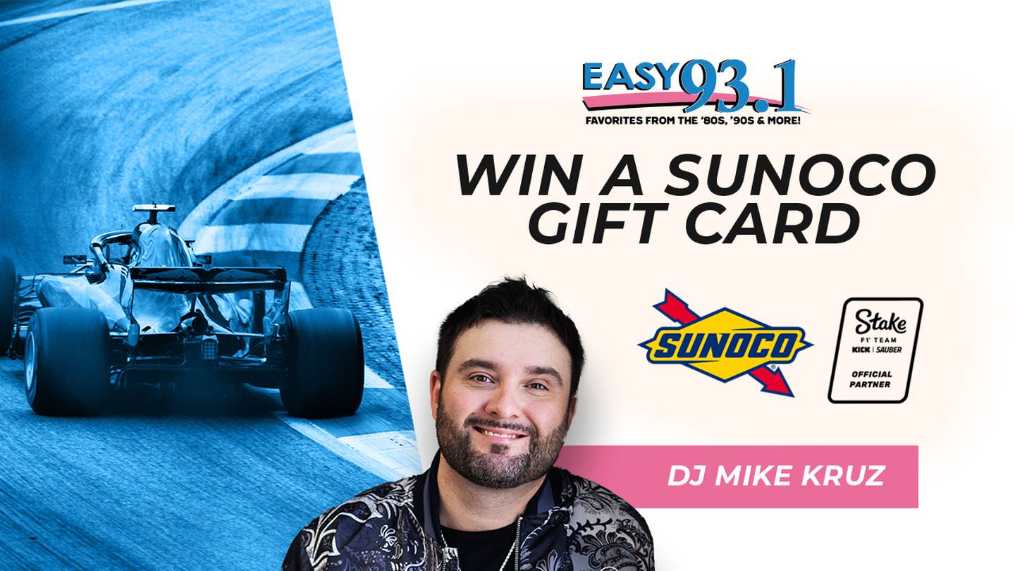 Listen to win a $100 Sunoco Gas Gift Card!