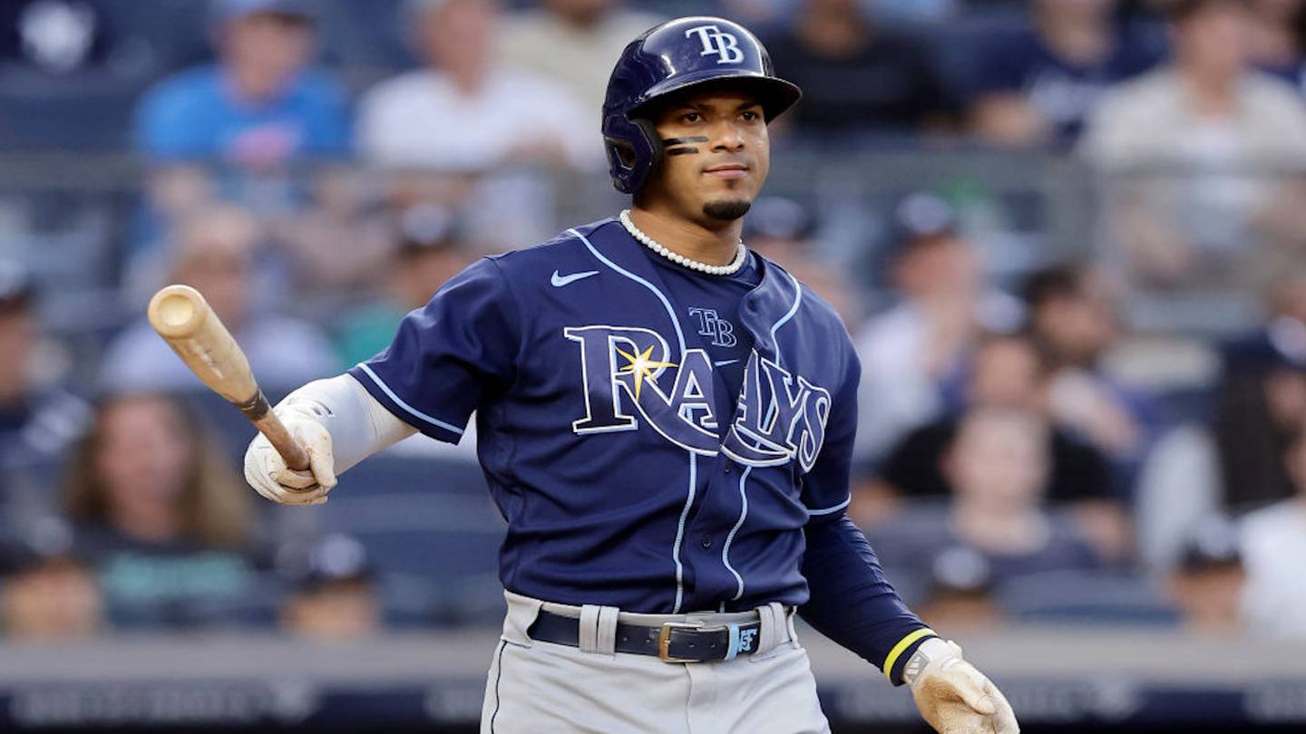 Wander Franco of the Tampa Bay Rays celebrates his two-run homerun in  News Photo - Getty Images