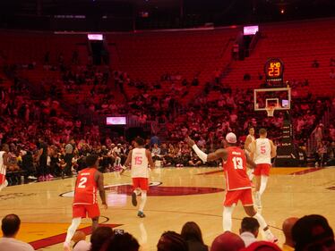 CMG Miami Miami HEAT Red, White, and Pink Game