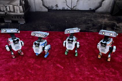 'The Mandalorian And Grogu' premiere