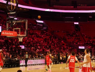 CMG Miami Miami HEAT Red, White, and Pink Game