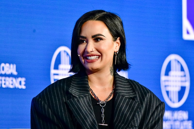 BEVERLY HILLS, CALIFORNIA - MAY 03: Demi Lovato attends the 2023 Milken Institute Global Conference at The Beverly Hilton on May 03, 2023 in Beverly Hills, California. (Photo by Jerod Harris/Getty Images)