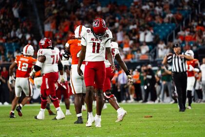 Miami Hurricanes vs NC State football - Nov 15th, 2025
