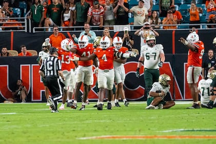 USF Bulls vs. Miami Hurricanes Lemon City Live