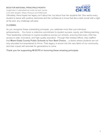 M-DCPS National Principals Month bios