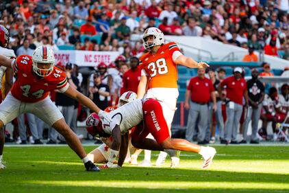 Miami Hurricanes vs NC State football - Nov 15th, 2025