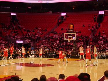 CMG Miami Miami HEAT Red, White, and Pink Game