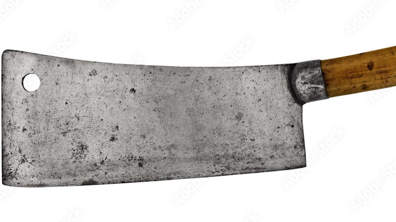 A passenger slipped a meat cleaver in a carry-on bag past a TSA checkpoint.