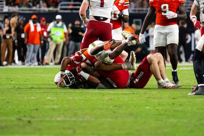 Miami Hurricanes vs NC State football - Nov 15th, 2025