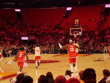 CMG Miami Miami HEAT Red, White, and Pink Game