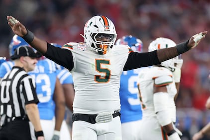 2026 Fiesta Bowl Miami Hurricanes Football Ole Miss Football