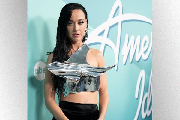 Katy Perry reacts to wardrobe malfunction, describes "joyful" sound of new album